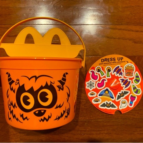 McDonald's 2024 Halloween Pails Bucket Boo Buckets - Picture 1 of 6
